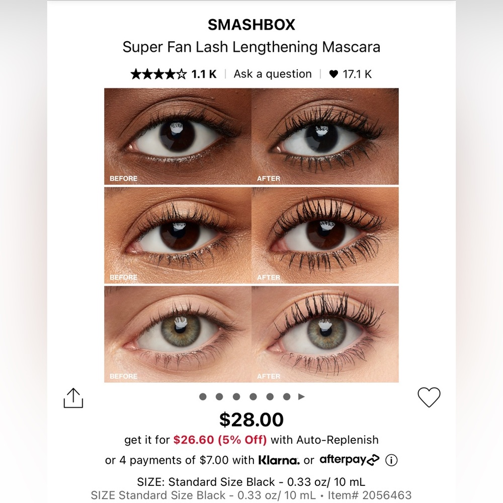 Smashbox Super Fan Mascara - Picture 3 of 3